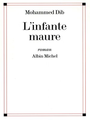 cover image of L'Infante maure